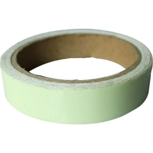 Reflective Glow Tape Self-adhesive Sticker Removable Luminous Tape Fluorescent Glowing Dark Striking Night Warning Tape