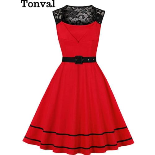 Летние платья с кружевом Tonval China At AliExpress