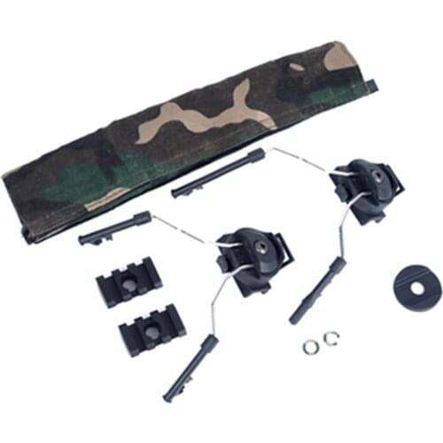 Z.Tactical Z046 ARC Helmet Rail Comtac hangers (DE BK)