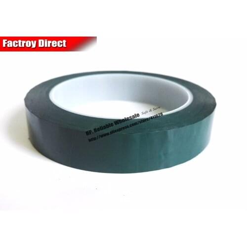 100mm*66M Single Face Sticky Insulation Mylar Tape for capacitors, Fireproof, Green
