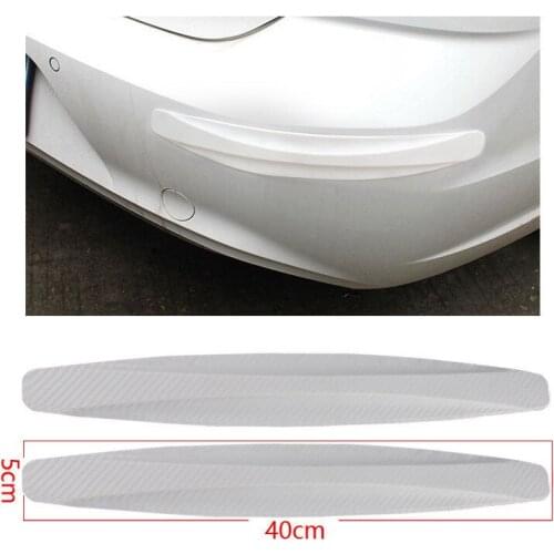 2pcs Front And Rear Bumper Corner Guards And Anti-Collision Decorative Strips For Infiniti FX-series Q-series QX-series Coupe