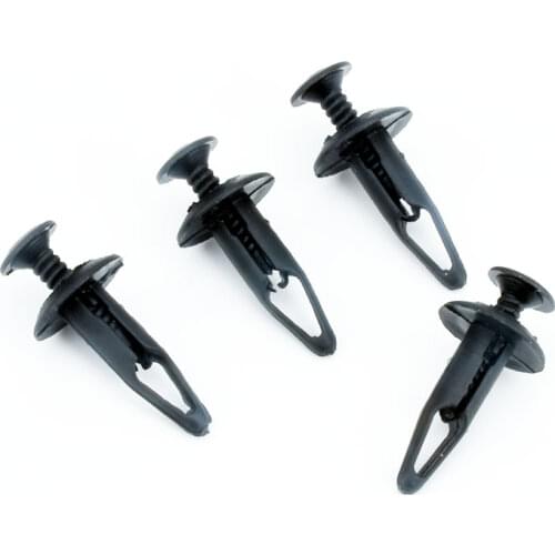 50PCS 6.5mm Car Bumper Fender Fastener For Ford Chrysler Mondeo Fiesta Focus Auto Plastic Screw Rivet Fixing Clip Cover