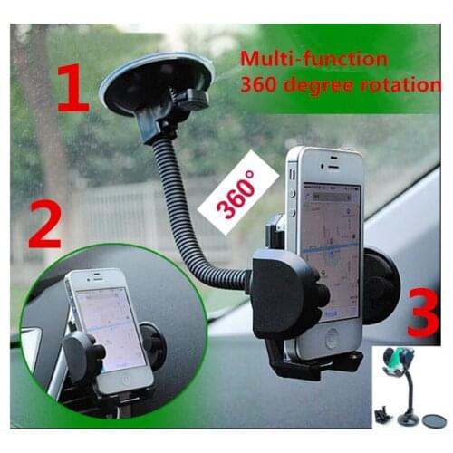 Car Phone Holder for iPhone 7 Car Windshield Mount Mobile Phone Holder Stand Support Cellular Phone Smartphone Car Holder