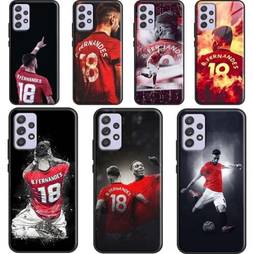 Bruno Fernandes fanart Case For Samsung A32 A52 A72 A42 A12 A21S A20e A11 A31 A51 A71 A02 A20 A30 S A40 A50 A70