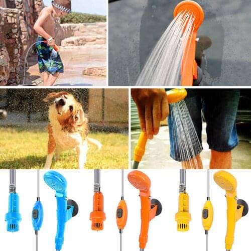 12V Electric Water Pump Car Auto Washer Camping Hiking Travel Outdoor Shower Kit