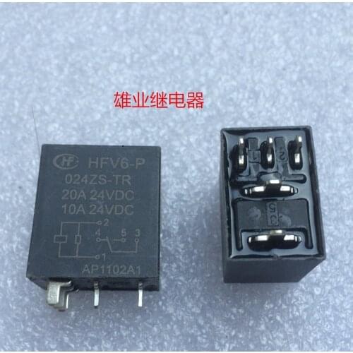 HFV6-P 024ZS-TR Relay 5PIN