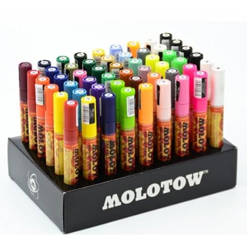 New Molotow 227 (4MM) acrylic marker model graffiti picture book pens illustration markers hand painting office art supplies