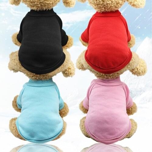 Cute Cat and Dog Warm Hoodie Clothes Sporting Baseball Jacket Small Medium and Large Dogs Soft Fleece Coat Home Pet Products