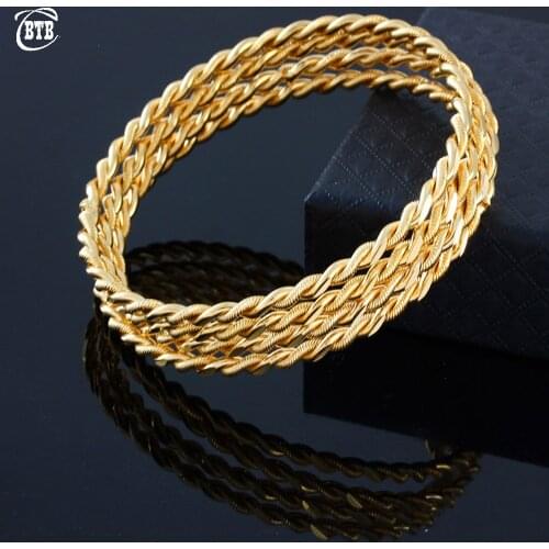 Set Muslim Turkish Bangles Ethiopian African Women Dubai Bracelet Fashion Bracelets Party Wedding Halloween Gifts