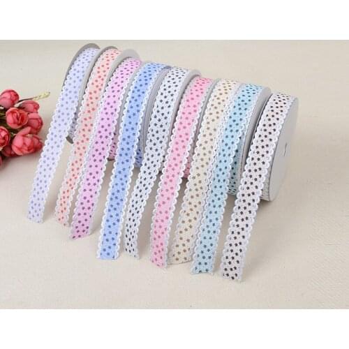 New Hot Sale Ribbon Fashion Candy Ribbon Embossed Art Exquisite Gift Bag Accessories DIY Crafts Edging Material Width 2cm Fabric