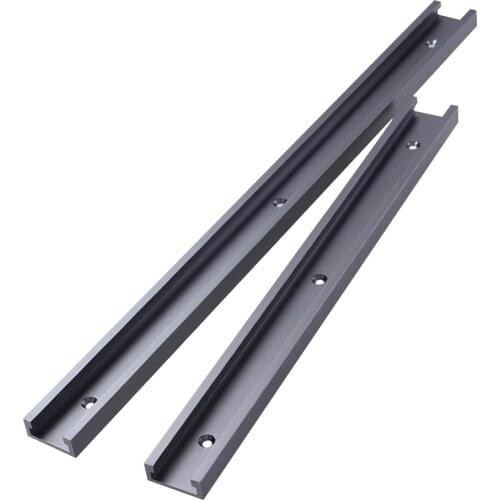 Practical T-Track Miter Gauge Track Slot Woodworking Aluminum Alloy T-slot Miter Track for Wood Working Workbench Tools