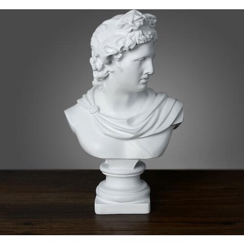 Drawing Modern Nordic Art Sculpture Human Head Statues David statue Sculpture House Ornaments Decoration Gardens Bedroon Decor