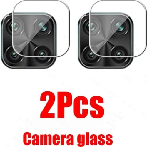 2Pcs Camera Lens Glass for Xiaomi Redmi Note 9Pro 9 Pro Max 7 8 9S 8T Screen Protector Poco X3 Nfc Glass on Redmi 9C 9A Case