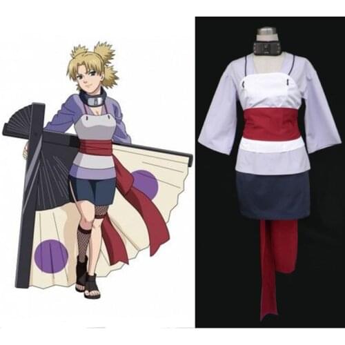Temari Cosplay Costume Halloween Womens Costumes