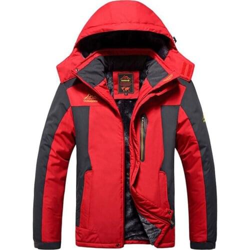 Winter Outdoor Hiking Snow Men Women Jackets Fleece Keep Warm Soft-shell Coats Waterproof Camping Climbing Skiing Windbreaker