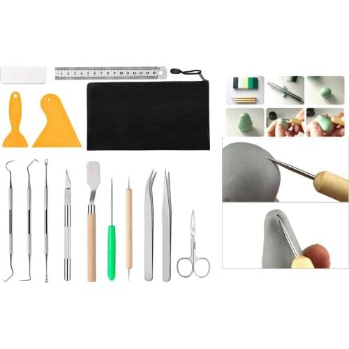15Craft Vinyl Weeding Tools Basic Vinyl Kit for Silhouettes Cameos Handmade DIY