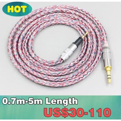 16 Core Silver OCC OFC Mixed Braided Cable For Sennheiser Momentum 1.0 2.0 Earphone Headset Headphone LN007605