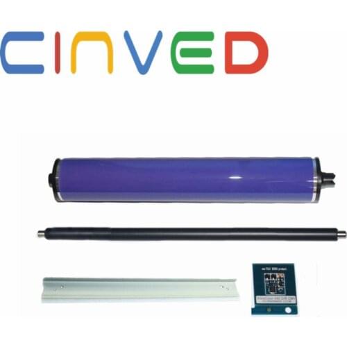 1X PCR Charge Roller+Chip 013R00662+Cleaning Blade+WorkCentre 7535 OPC Drum For Xerox 7525 7530 7545 7556 7830 7835 7845 7855