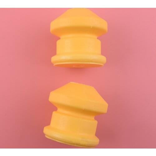 2pcs/Set Yellow Car Auto Front Suspension Jounce Bumper Spring 15783030 Fit for Hummer H3 H3T 2009 2010 Polyurethane Accessories