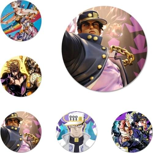 JoJo Bizarre Adventure Badge Brooch Pin Accessories For Clothes Backpack Decoration gift