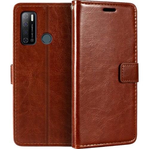 Case For Tecno Spark Power 2 Wallet Premium Magnetic Case Cover With Card Holder And Kickstand For Tecno Spark Power 2 Air LC 7