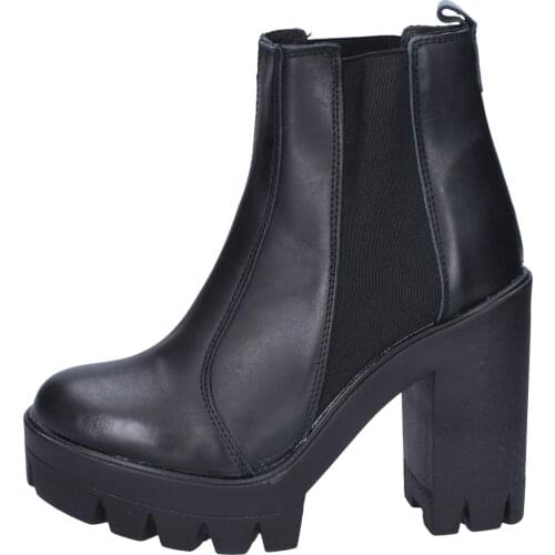 DANIELA sweet ankle boots women leather black