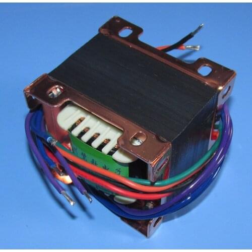 EI66x30 40W power transformer, for tube power amplifier, 220V input, 20V 1A + 20V 1A dual voltage specification