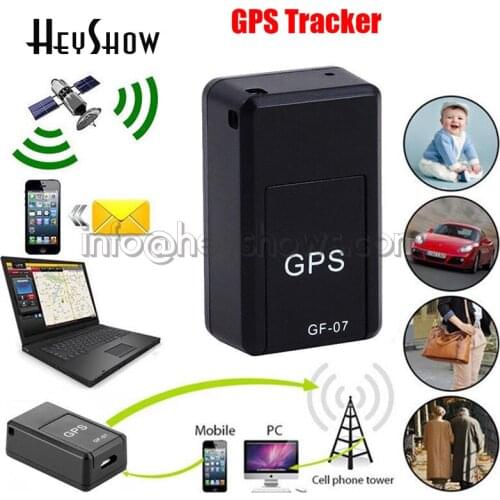 GF-07 Super Mini Portable GPS Tracker Strong Magnetic SOS Tracking Locator Vehicle/Car/Person Locator Tracking Anti Theft Device
