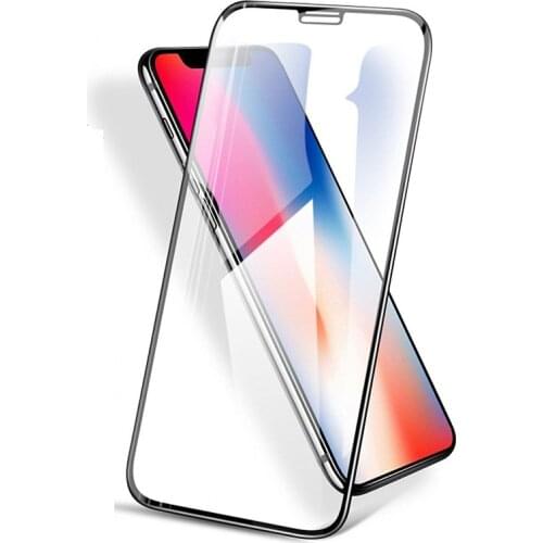 Full Glue Curved Tempered Glass For iPhone XR S X R XS MAX Screen Protector Glass Film For iPhone 7 8 6S Plus 7Plus
