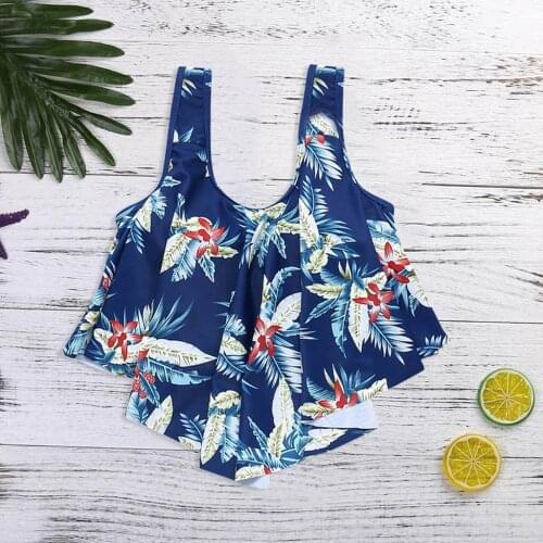 Swimwear Women Bathing Suits Top Ruffled High Waisted Bottom Biquini Top Beach Biquini Swimsuit Biquini Swimming Tops Купальник