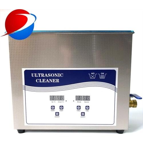 6L 40K Laboratory Ultrasonic Transducer Cleaner / Ultrasonic Carb Cleaner For Precision Components