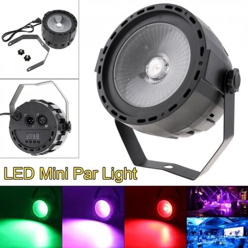 Mini LED COB Dyed Small Par Light Stage Lantern with Music Control / Automatic / DMX 512 for Small Party / Bar /Family Gathering