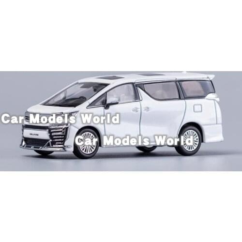 Diecast Car Model G.C.D. Vellfire Modelista RHD V6 (White) 1:64 + SMALL GIFT