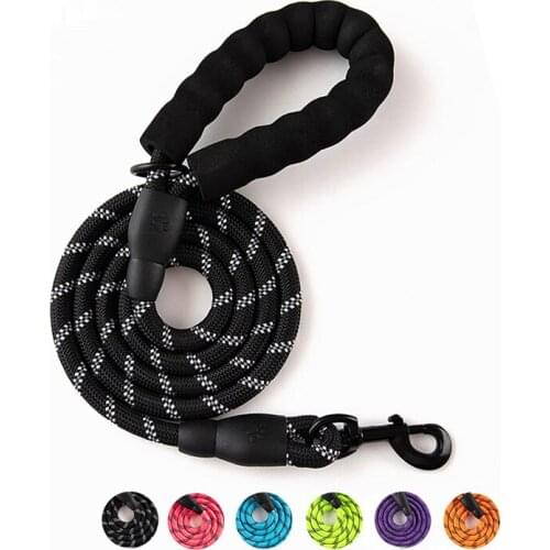 Nylon Training Dog Leash Webbing Recall Long Lead Line Pet Traction Rope Great for Teaching Camping Backyard