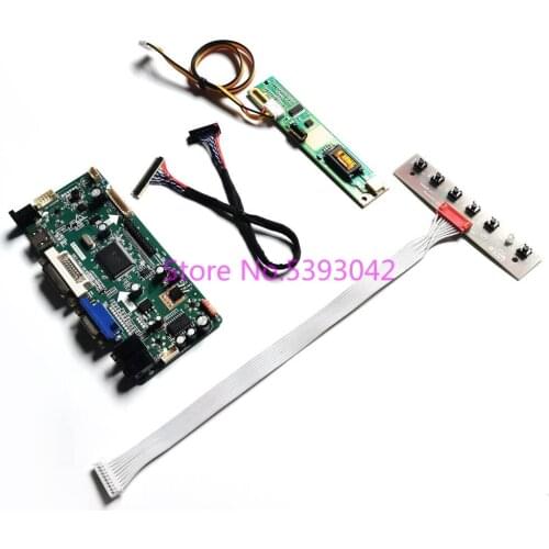 Fit LP154W01(TL)(E1)/(TL)(E3)/(TL)(E4)/(TL)(E5)/(TL)(EA) 1CCFL VGA 30-Pin 15.4" 1280*800 LVDS monitor controller board kit