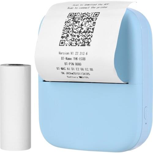 Portable 300dpi Mini Pocket Printer X1 80mm BT Wireless Thermal Photo Printer Picture Memo Notes Lists Receipt Paper Printer
