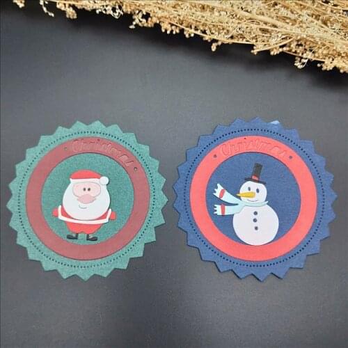 Christmas Dies Metal cutting dies cut Christmas snowman childhood collage Scrapbook PAPER CRAFT card album stencils craft die