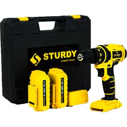 Electric Drill Sturdy 36 V5AH Sanzumanlı Bunded Percussion Lıon Drill 23 Repair Part Set Dual Cordless Professional Screwdriver Rechargeable Drill New