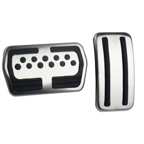 Car-Styling Car Stainless Steel Car Pedal Pads Cover For Ford Focus 2 MK2 Focus 3 MK3 2005-2016 Car Styling Auto Accessories