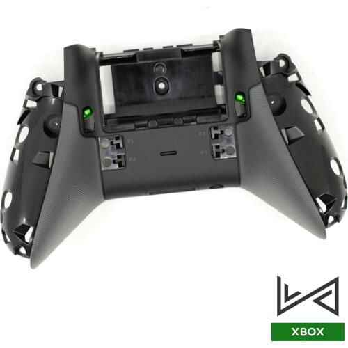 Back Cover Housing Shell Front Case For Xbox One Elite Controller Rubberised Grips Rear Handles LB RB Buttons Bumper Thumbsticks