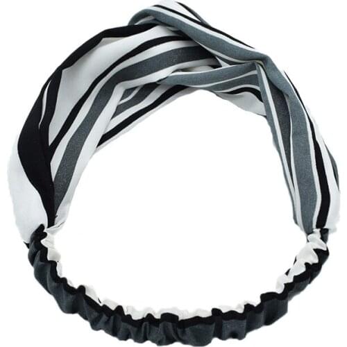 Vintage Flower Print Hair Scarf Floral Crossover Bandanas for Girls Women 2021 BOHO Elastic Hair Bands Headband Hair Accessories