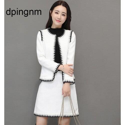 For womens dress in winter 2 Piece Set In Office Dress for womens dress in winter