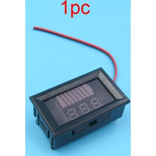 1PC RC Tug Boat Battery Capacity Indicator Electric Car Waterproof Voltmeter 12V-60V Voltage Meter Tester LED Digital Display