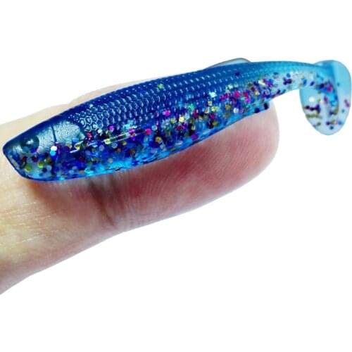 2021 New material Super soft super elastic Artificial Baits Wobblers Soft Lures Shad Carp Silicone Soft Baits Tackle