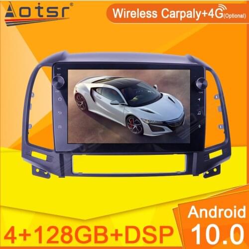 Carplay For Hyundai Santa FE IX45 2006 - 2012 Car Radio Video Multimedia Player Navi Stereo GPS Android 2Din 2 Din DVD Head Unit
