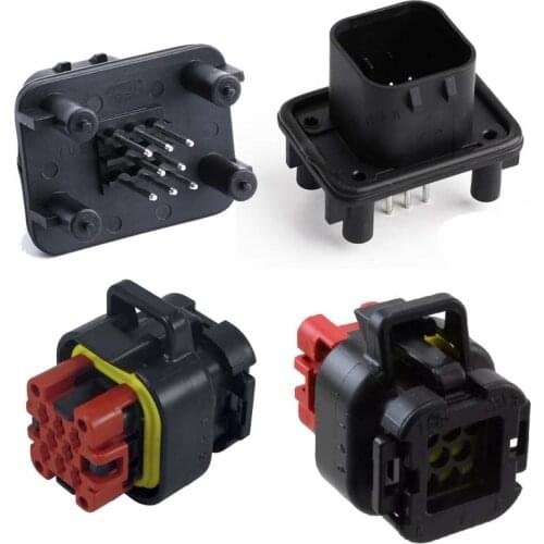 Free shipping ECU Female and male Waterproof Automotive auto wire Connector Plug 776276-1 776286-1