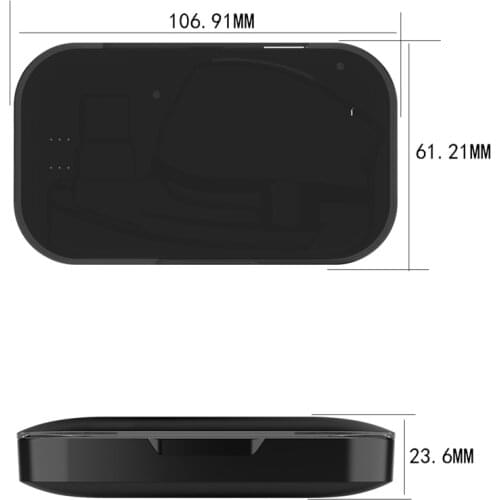 Headphone Charging Case for Plantronics Voyager Legend Bluetooth Earphones with 450MAH Lithium Battery & Cables