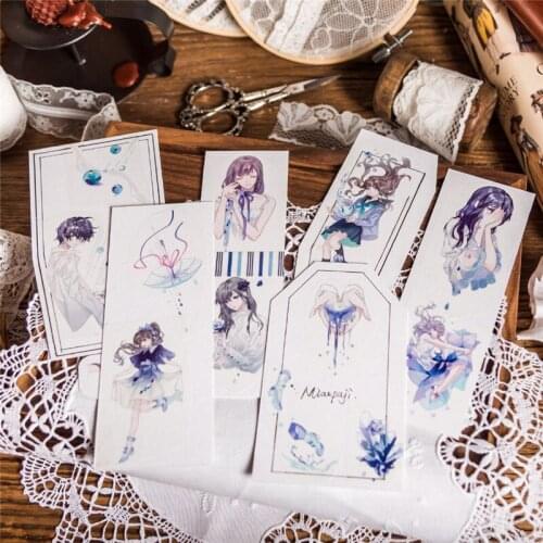 Fairy Girls Washi Tapes Bullet Journal Masking Tape Adhesive Tape DIY Scrapbooking Washi Stickers