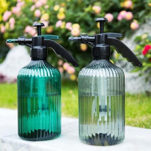 1pc Plastic Pump Sprayer Watering Can Pot Water Spray Bottle Garden Flowers Plants Potted Gardening Water Bottle Washing Car Pot