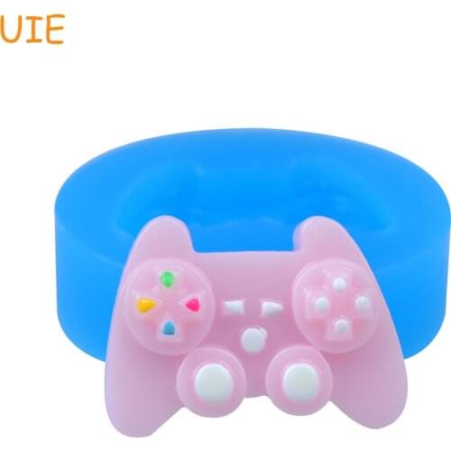 FYL421U 27.6mm Game Controller Flexible Silicone Mold - Fondant, Cake Decoration, Resin Jewelry Making, Candy, Chocolate Mold
